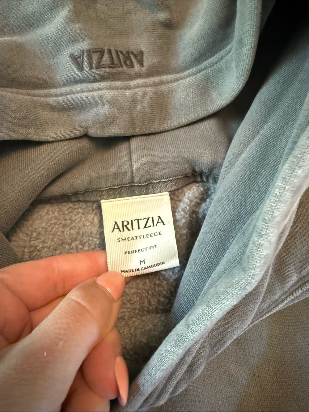 Aritzia Women's Perfect Hoodie Sweatshirt - Picture 2 of 4